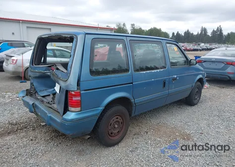 1995 Plymouth Voyager из США, поврежденный, VIN 2P4GH2536SR395683